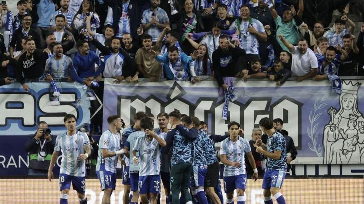 El Málaga logró una victoria importante sobre el Sporting.