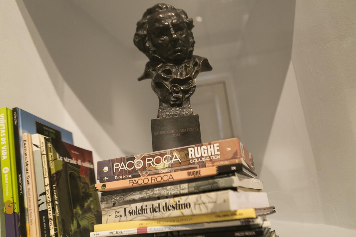 La exposición de Paco Roca en la Sala de Cómic de Avilés: "Dibujante ambulante"