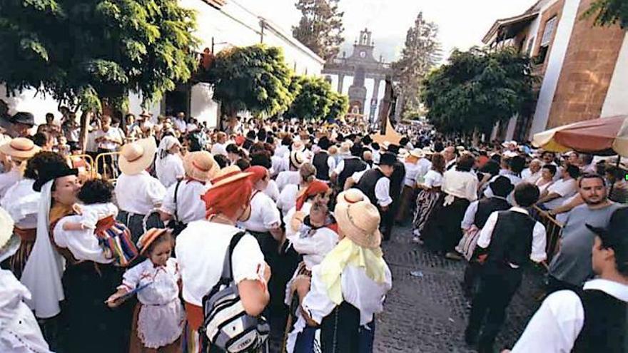 Bajada de la Virgen del Pino en Teror