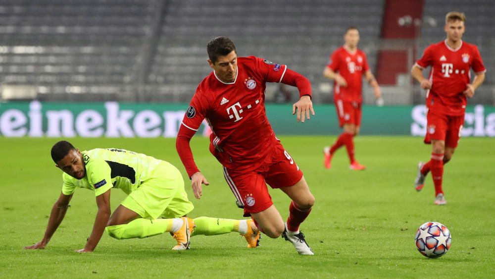 Las imágenes del Bayern - Atlético de Madrid.