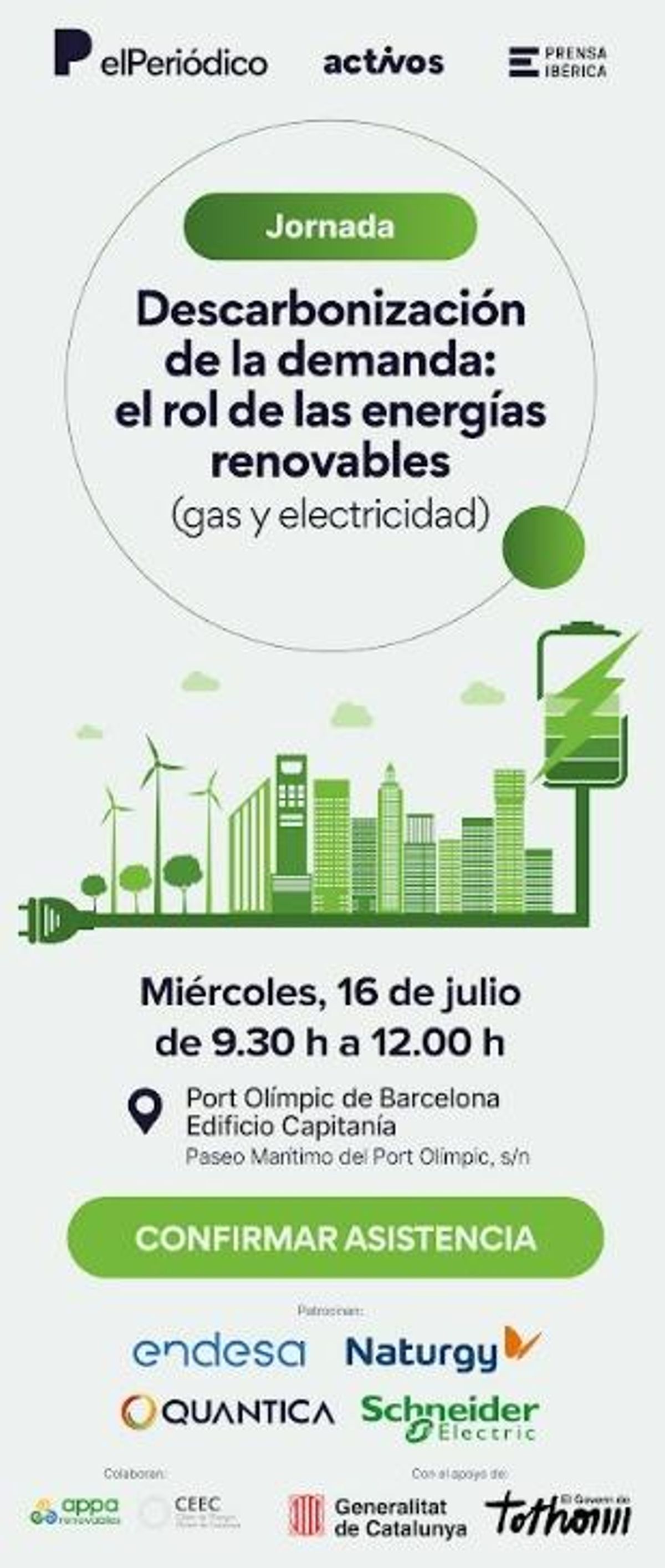 Descarbonización de la demanda: el rol de las energías renovables (gas y electricidad)