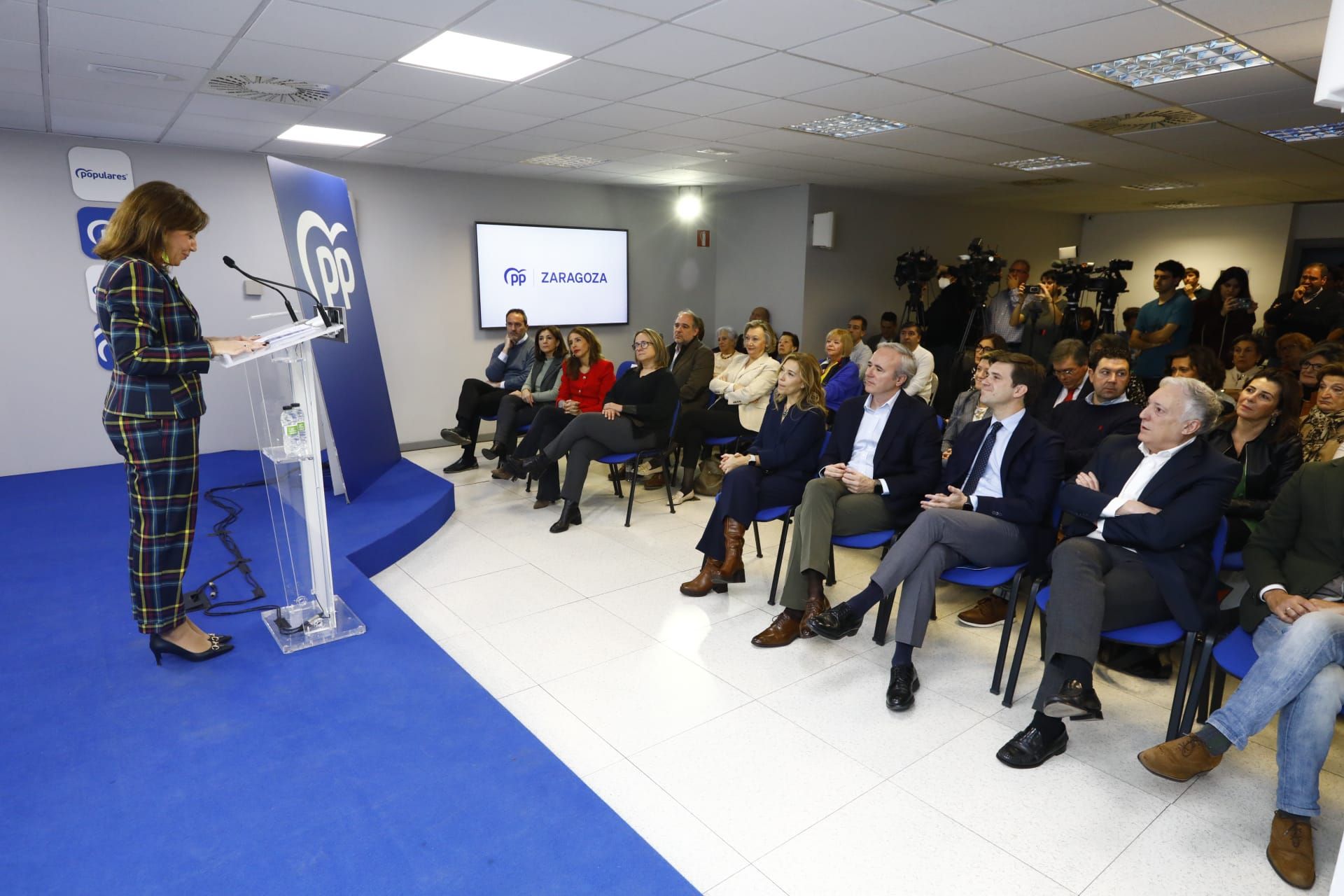 Natalia Chueca, candidata del PP a la alcaldía de Zaragoza