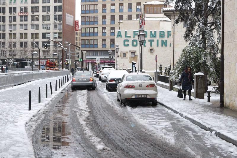 Nevada en Zamora: La ciudad, intransitable