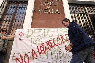 Los profesores de 10 comunidades autónomas salen a la calle esta tarde contra los recortes