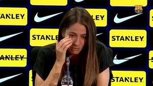 Vicky Losada se’n va del Barça entre llàgrimes: «Hem sigut eternes»