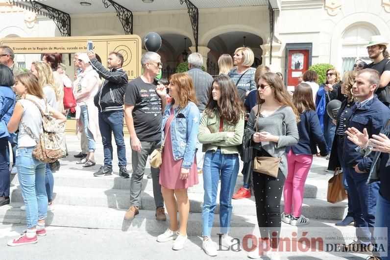 Ambiente sardinero en las calles de Murcia