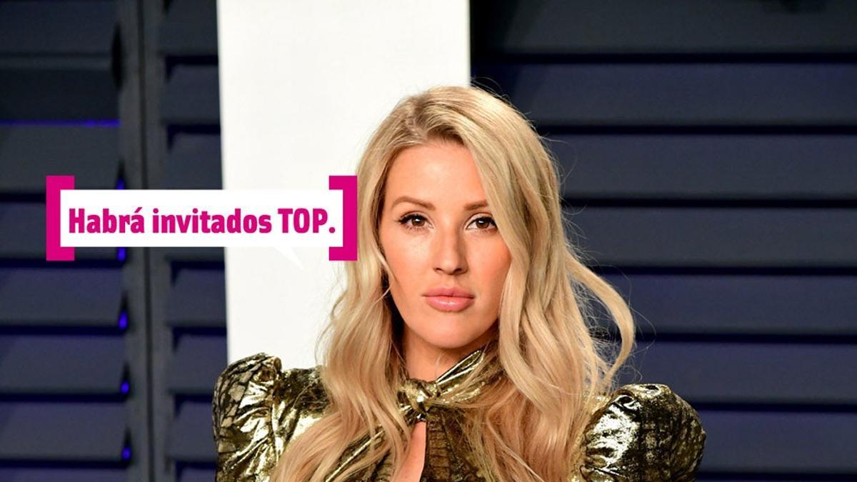 Ellie Goulding quiere invitar a la familia británica a su boda