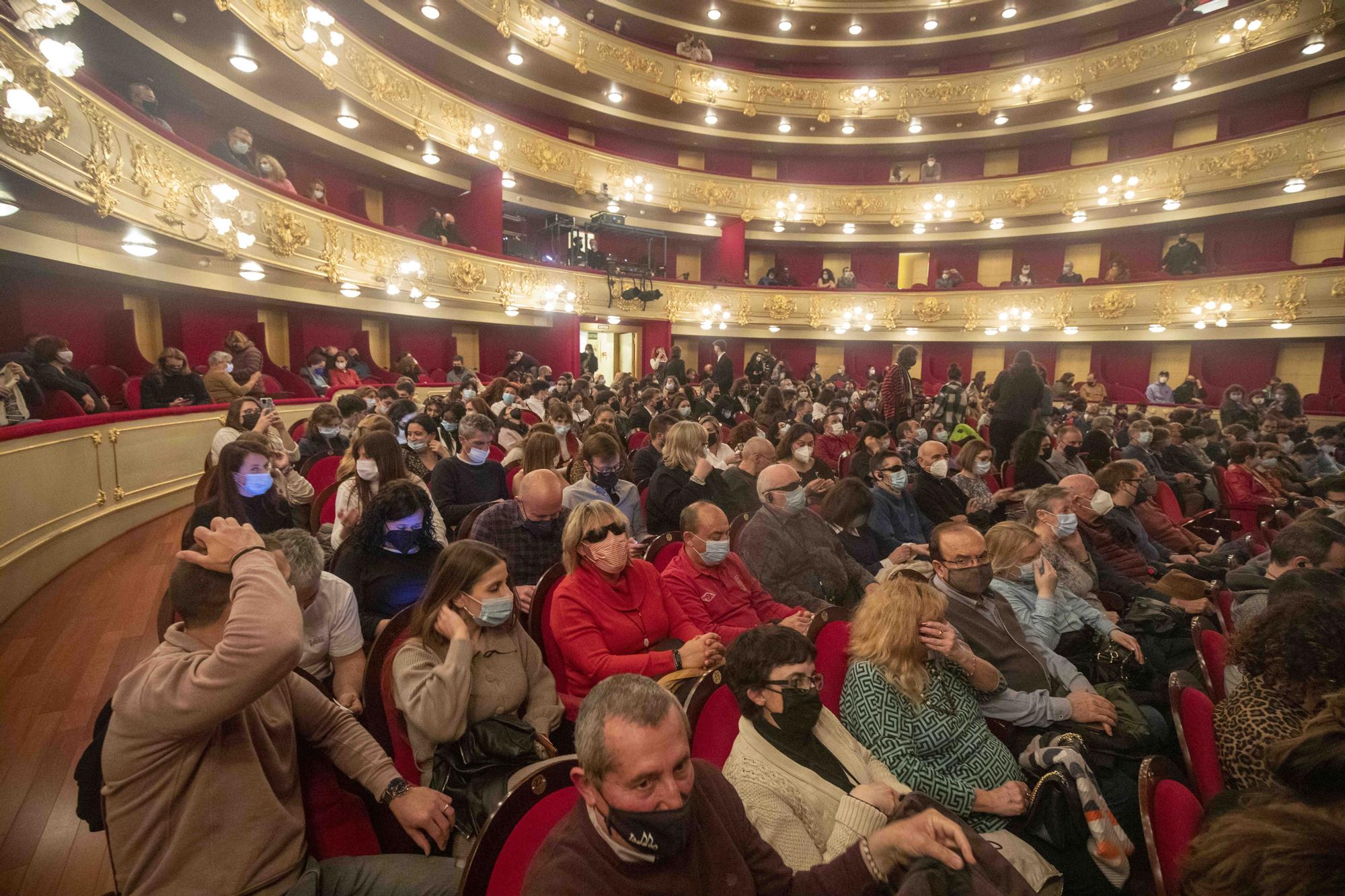 Caterina Alorda pronuncia el manifiesto del Día Mundial del Teatro