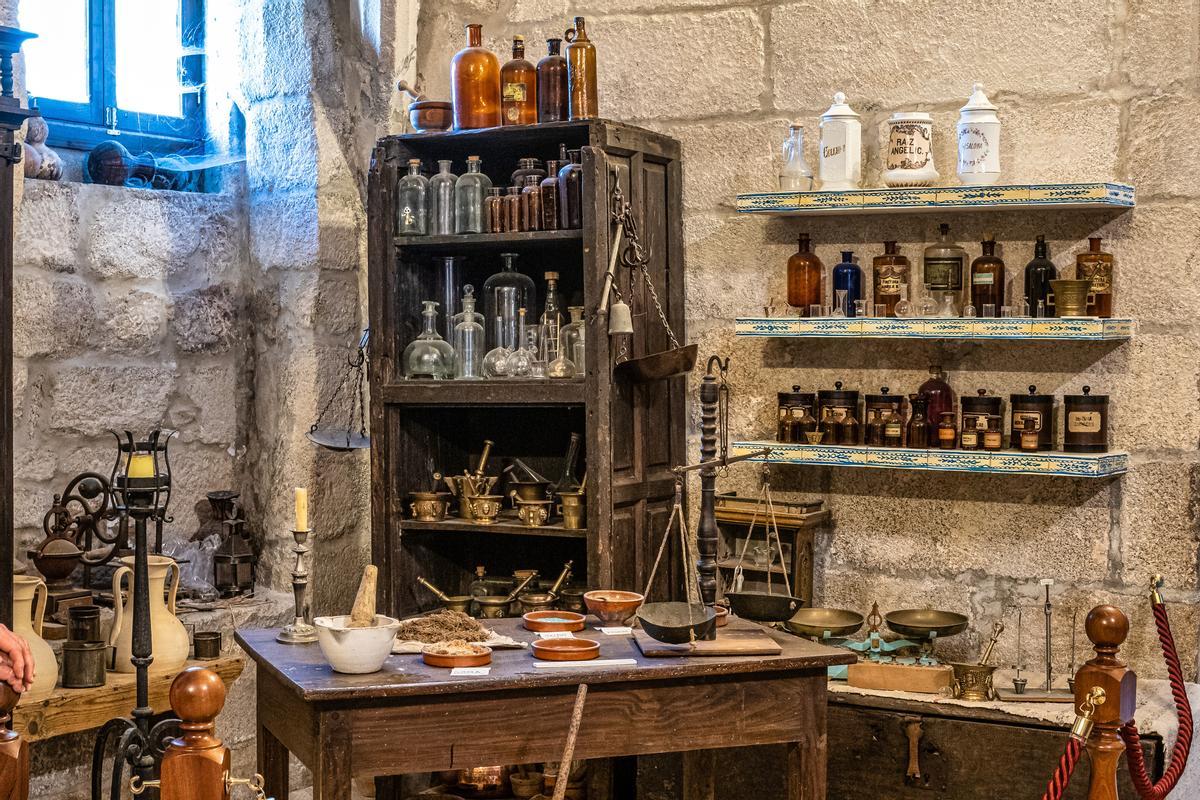 El interior del monasterio de Oseira, donde los monjes hacían el pan antiguamente