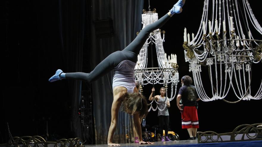 Harte Arbeit für die luftig-leichte Show: Zu Besuch hinter den Kulissen des &quot;Cirque du Soleil&quot; auf Mallorca