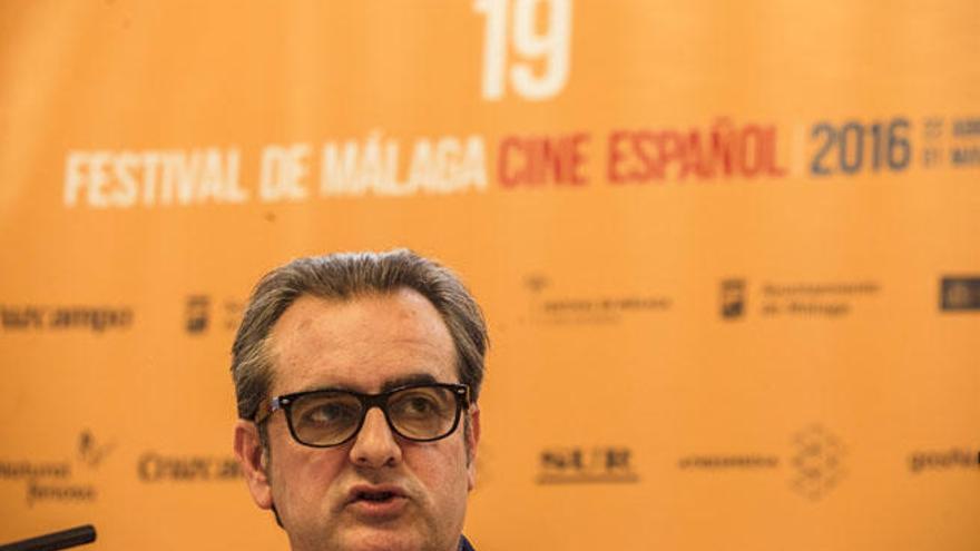 El director del 19 Festival de Cine Español de Málaga, Juan Antonio Vígar.