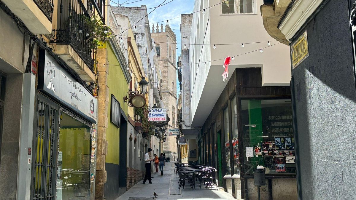 Calle Meléndez Valdés de Badajoz