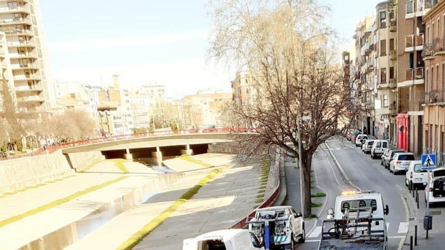 Així ha quedat el carrer amb l&#039;accident