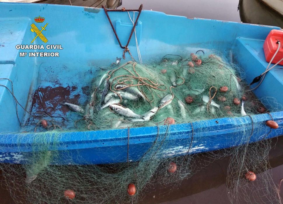 Sorprendidos otros dos pescadores furtivos en Portmán