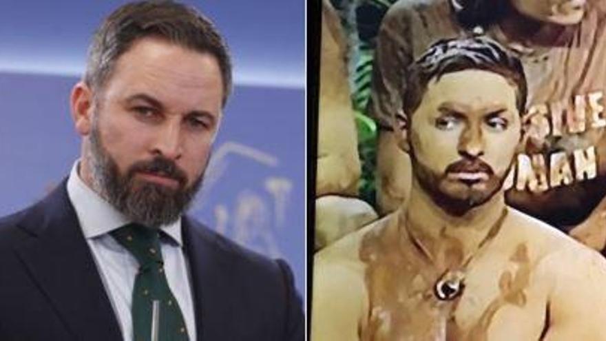 El parecido entre un concursante de &#039;Supervivientes&#039; y Santiago Abascal