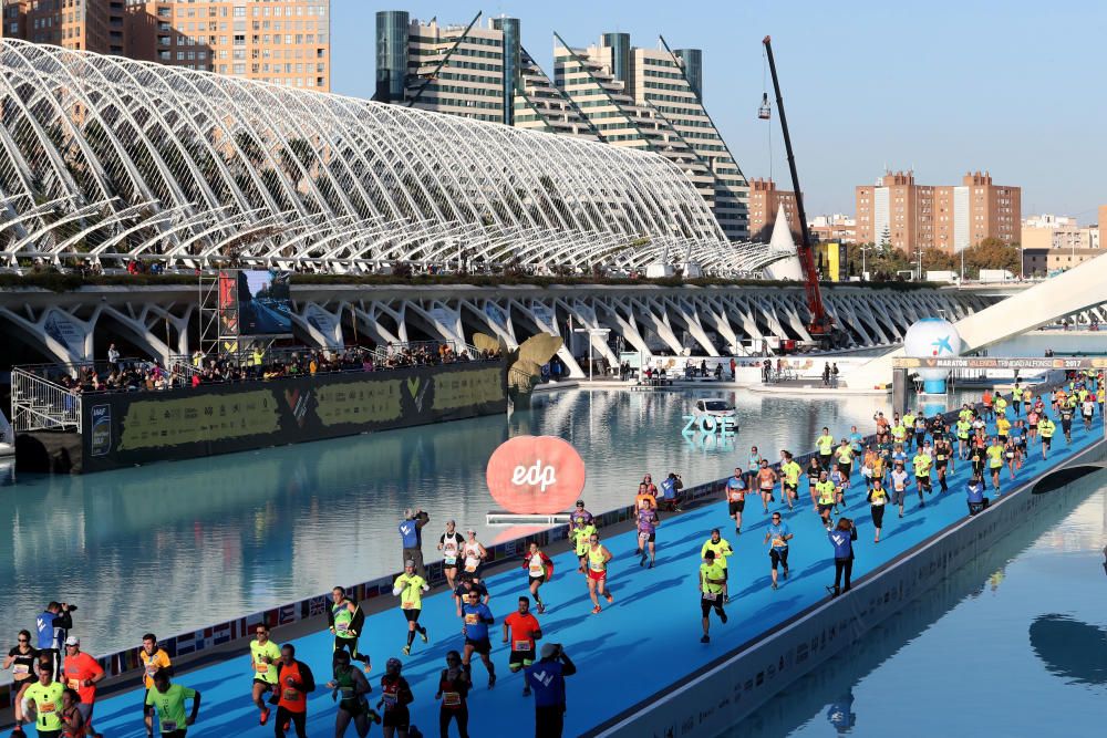 Las mejores imágenes del Maratón de Valencia