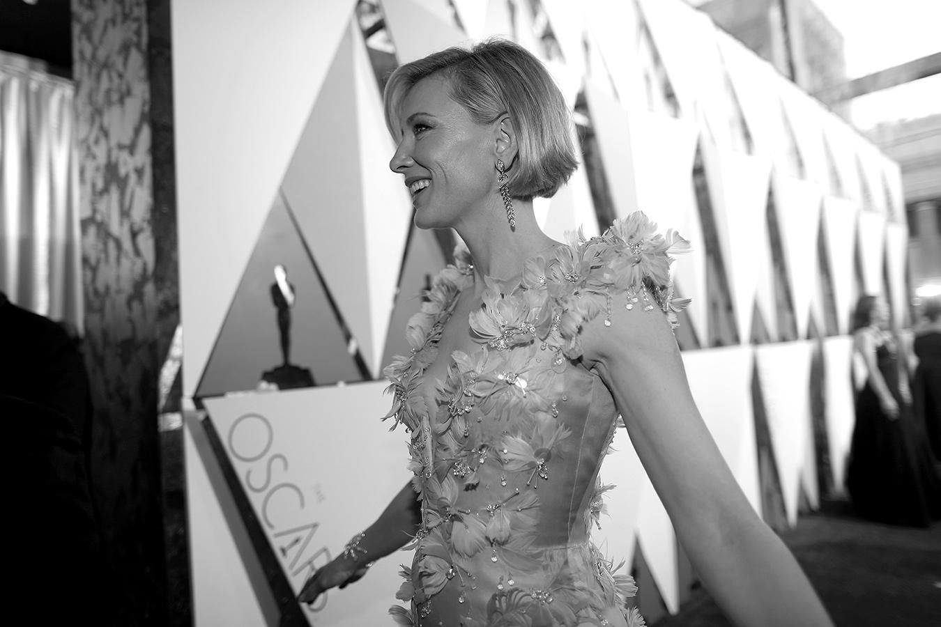 La versión clásica de Cate Blanchett en los Oscar 2016