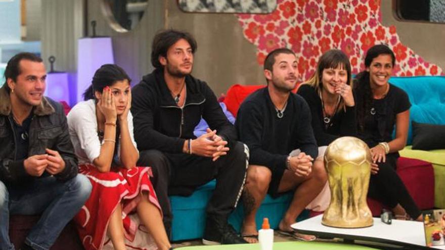 Los concursantes de Gran Hermano.