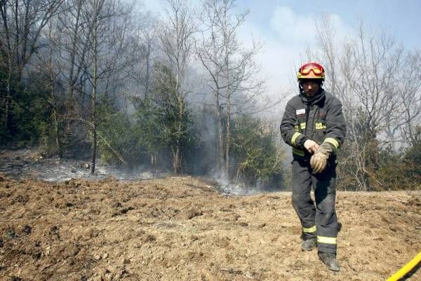 Imágenes del incendio en la Ribagorza