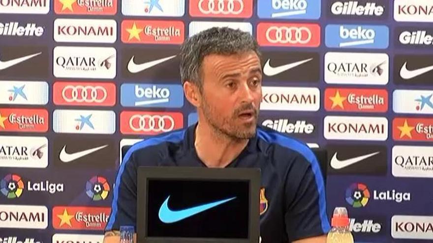 Luis Enrique avisa de que el Málaga llega &quot;rebosante&quot;