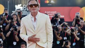 Daniel Craig en el estreno de Queer.