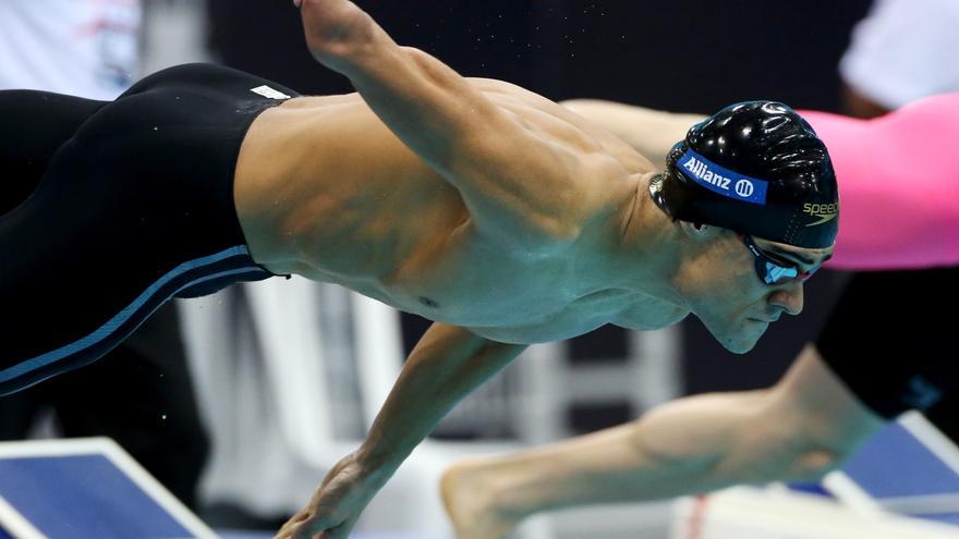 El nadador Óscar Salguero logra la cuarta medalla española con su plata en 100 metros braza