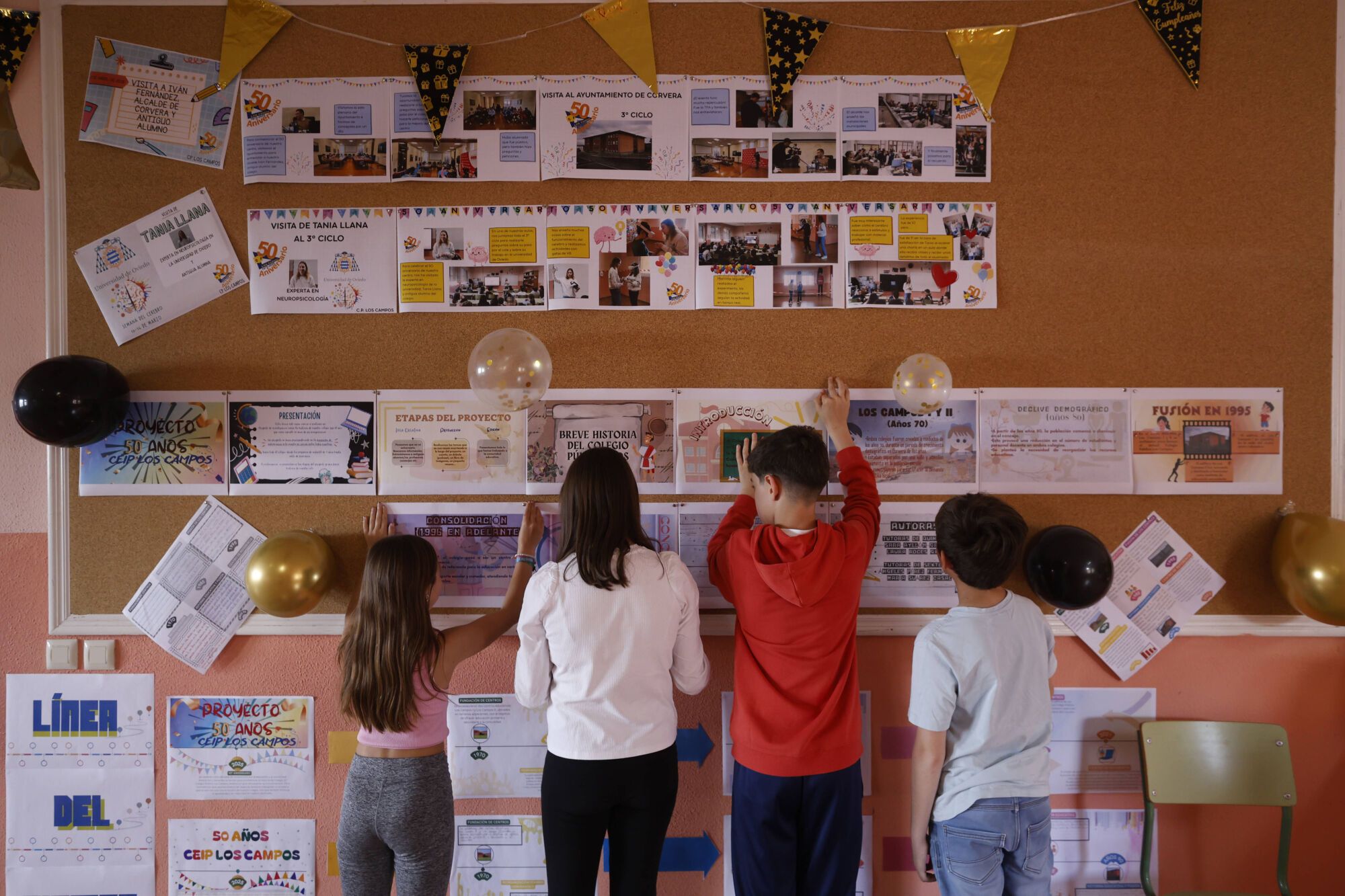 En imágenes: El colegio de Los Campos cumple 50 años