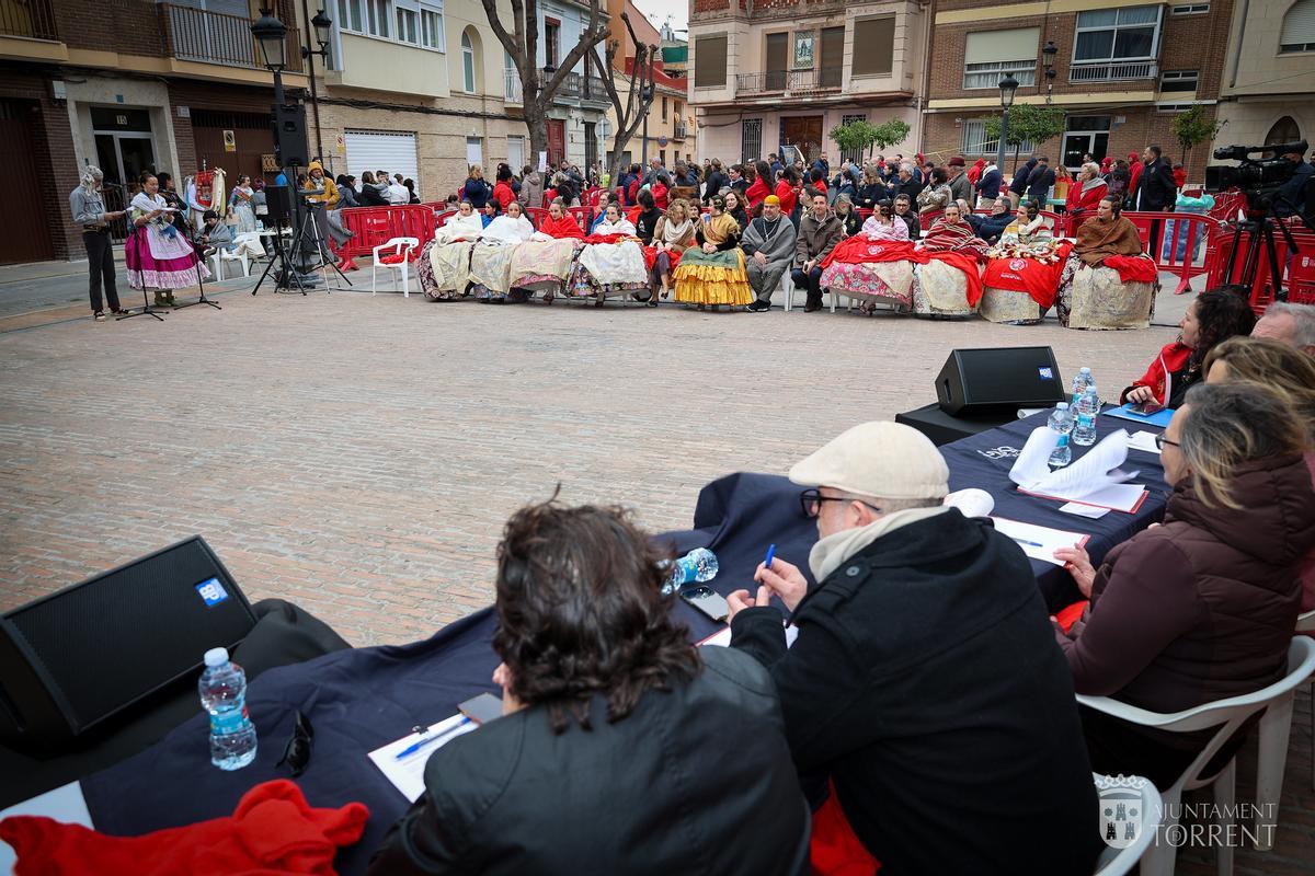 El canto de l'Estoreta en Torrent este domingo.