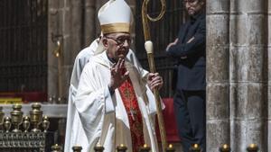 Omella oficia avui l’última missa de la Mercè com a arquebisbe de Barcelona
