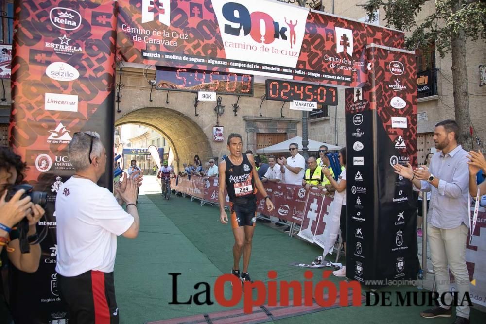 90 K camino de la Cruz (Llegada a Caravaca)