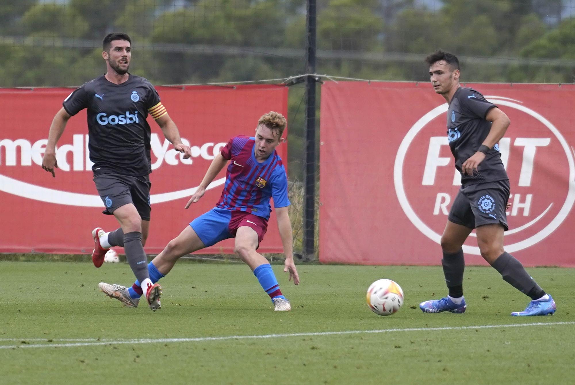 El Girona - Barça B en imatges