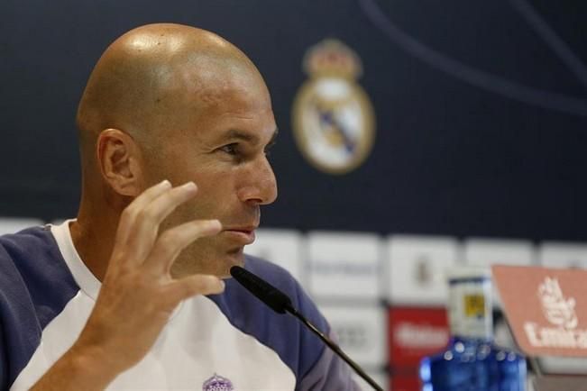 Entrenamiento del Real Madrid antes de su viaje a Gran Canaria