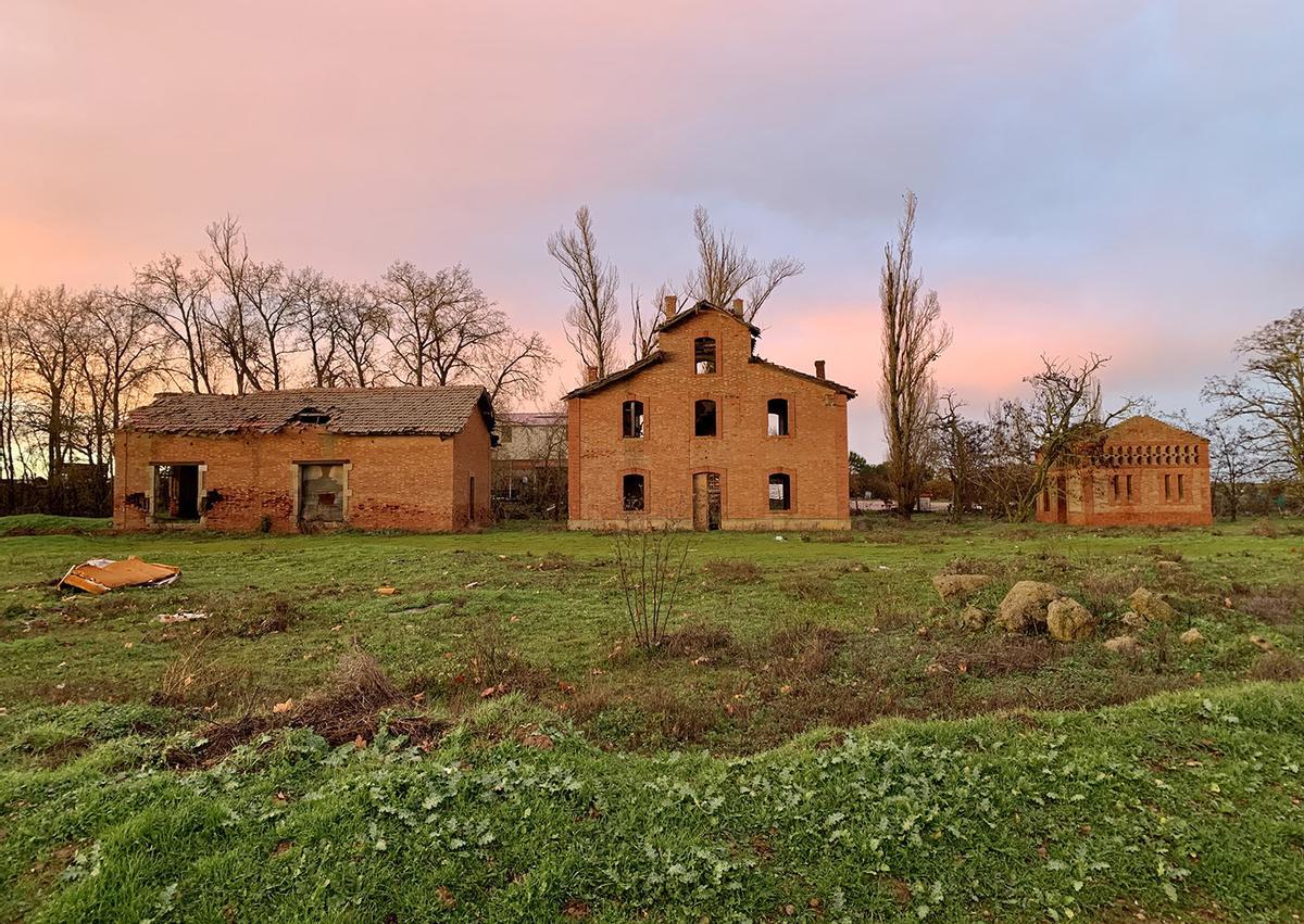 Estación de ferrocarril de Castroverde de Campos.