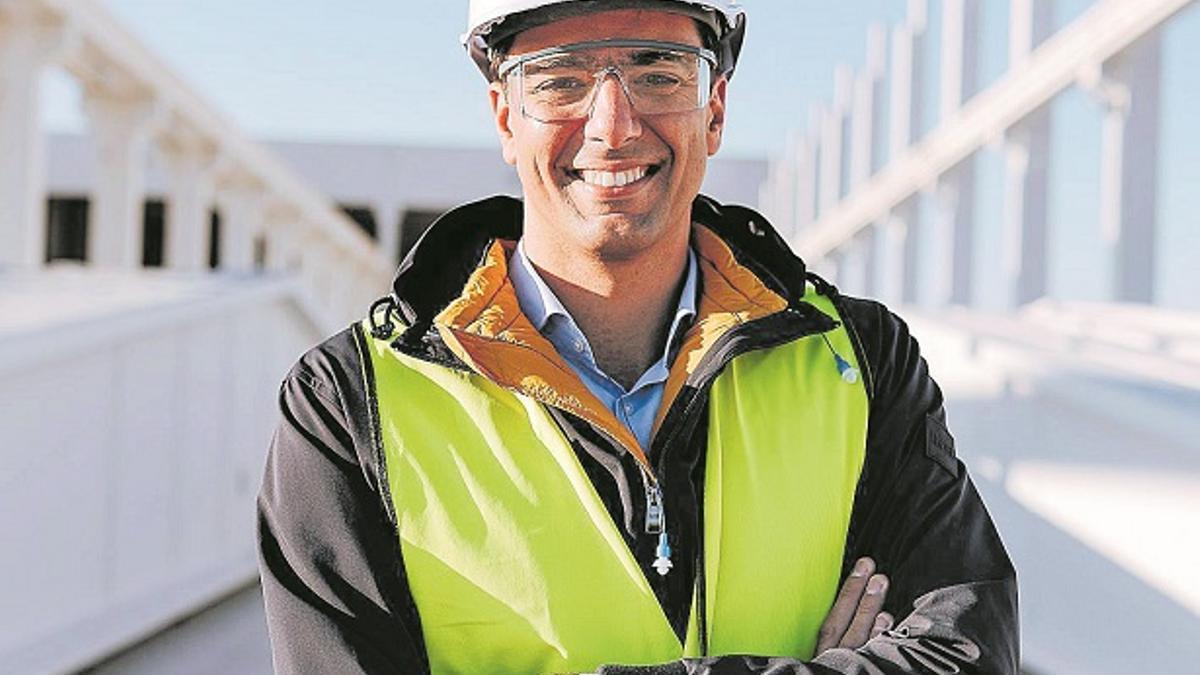 El CEO de Consolis Tecnyconta, Marcelo Miranda, en las instalaciones del grupo.