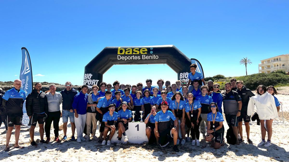 Los Marlines se proclaman campeones de la I Copa de España de Kayak de Mar y de l Copa de España de Jóvenes Promesas