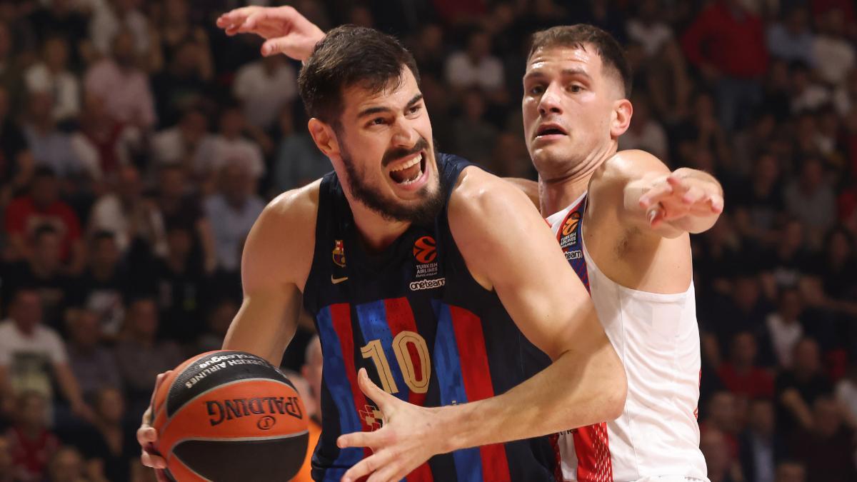 Kalinic ganó al Estrella Roja con el Barça en Belgrado en 2022