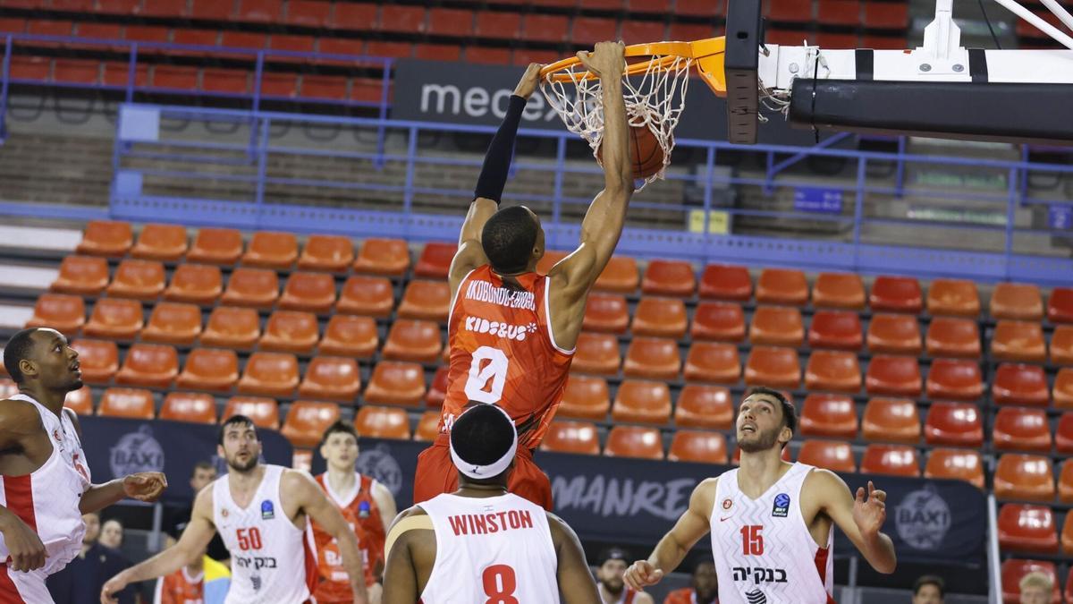 El Hapoel cayó en el Nou Congost a puerta cerrada y ahora busca venganza en casa