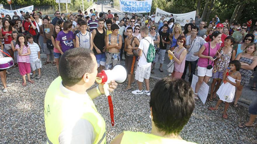 Aquest centre s&#039;ha mobilitzat diverses ocasions per recuperar l&#039;horari.