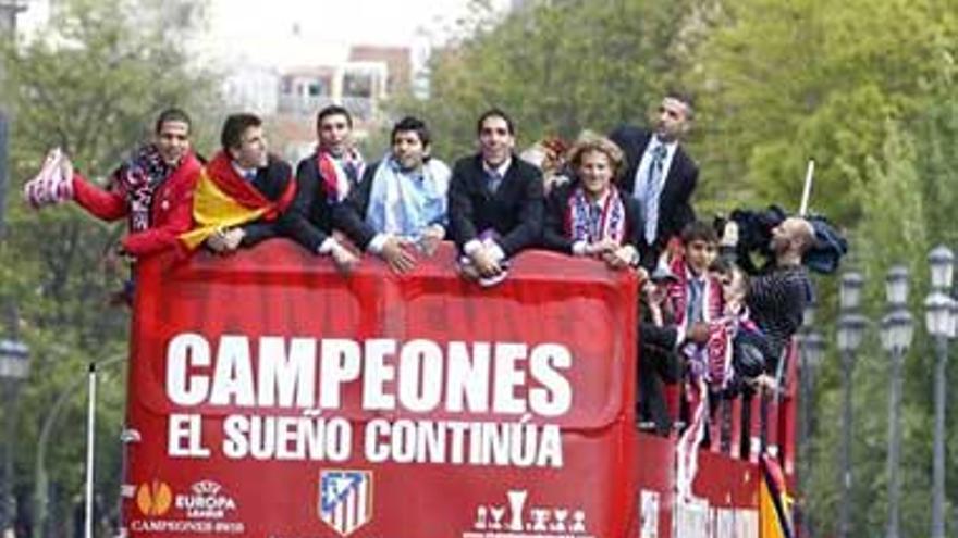 La fiesta del Atlético de Madrid