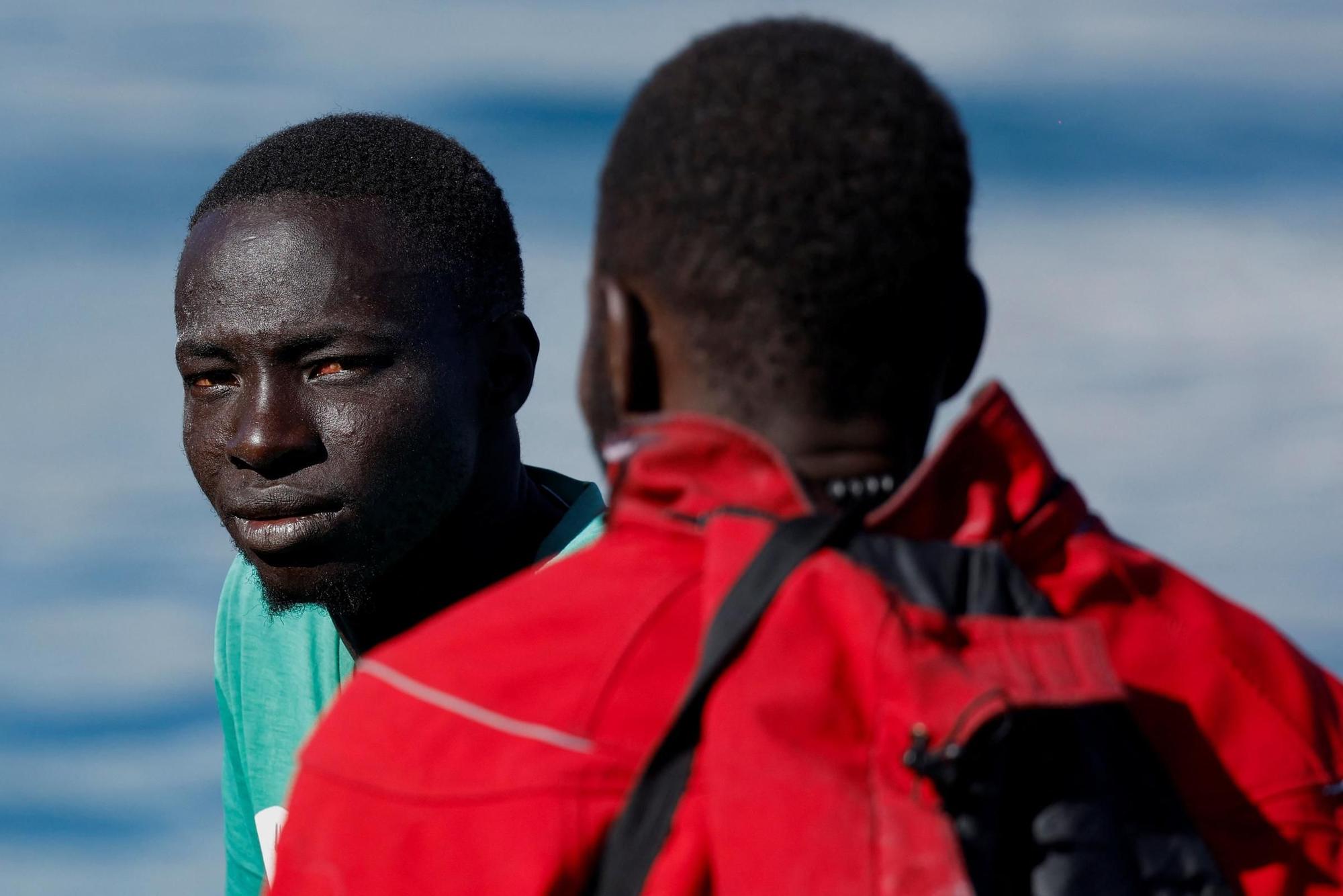 Llegada de migrantes a Gran Canaria