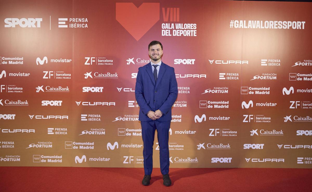 Andrés Temiño, bicampeón mundial en tiro con arco y premio Valores Proyección en la VIII Gala Valores del Deporte 2025 del Diario Sport