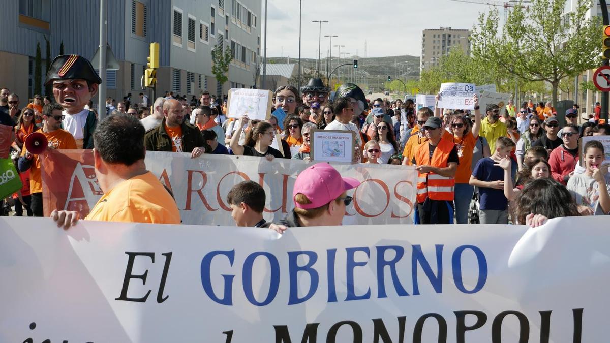 En imágenes | Los vecinos de Arcosur protestan por la ubicación del centro de salud
