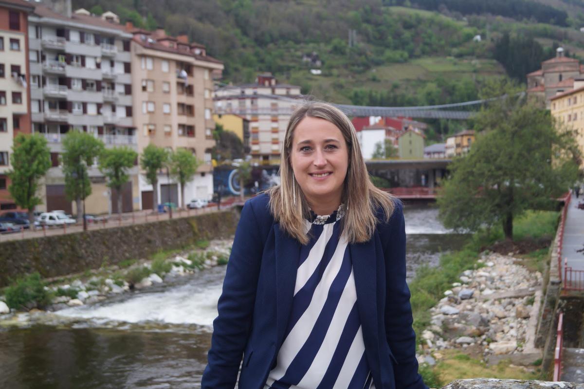 Cristina Vega en Cangas.