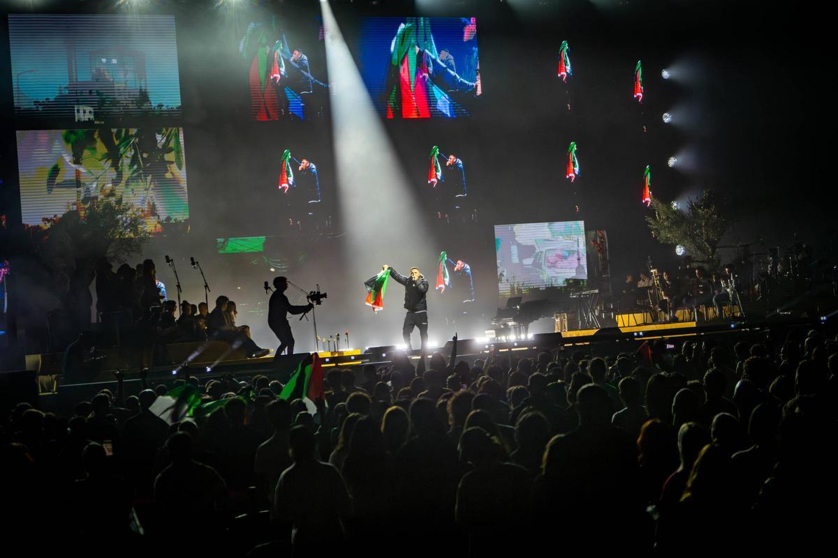 Concierto por Palestina en el Palau Sant Jordi
