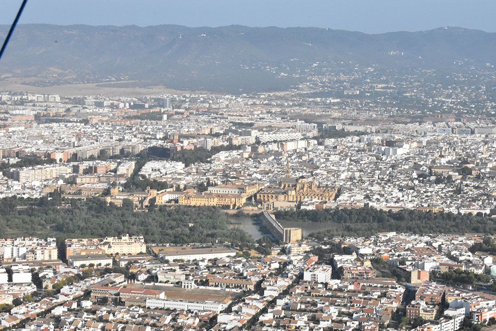 Córdoba a vista de avión