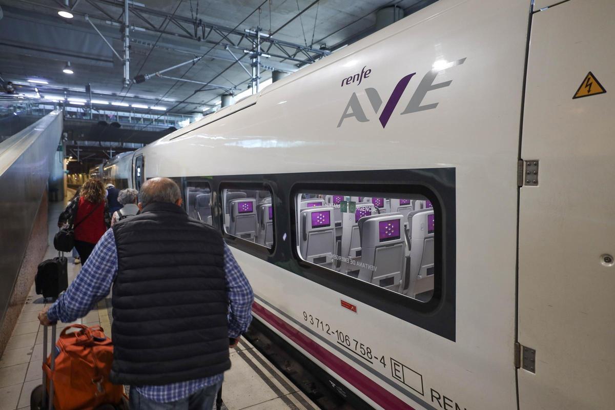 Castellón ha recuperado la circulación ferroviaria de media y larga distancia tras la alerta roja por fuertes vientos.