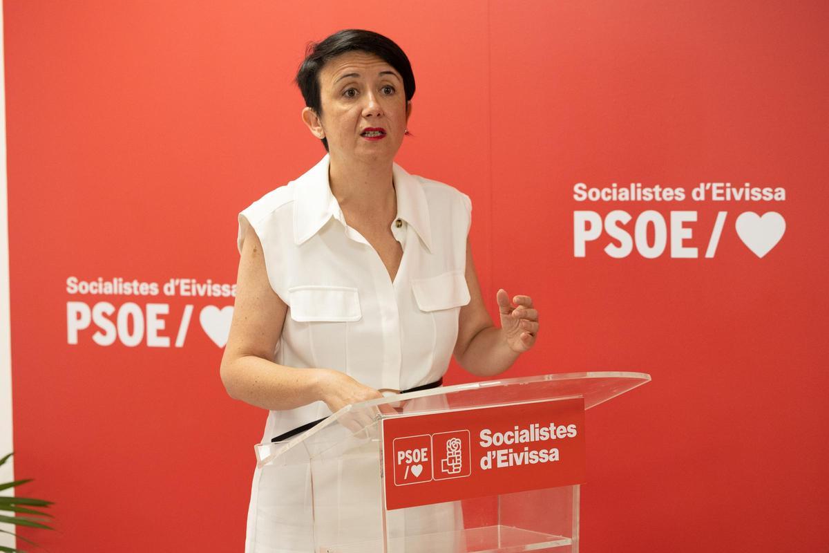 Elena Lópéz, secretaria general del PSOE Ibiza