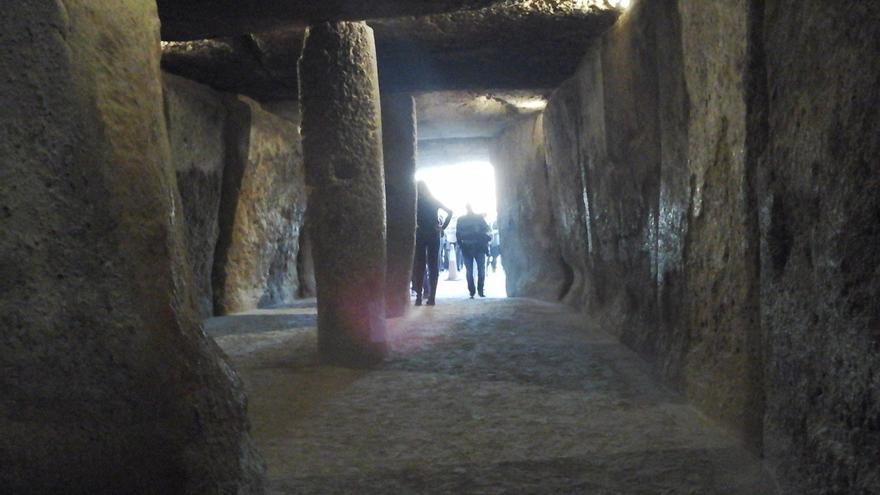 Galería del dolmen de Menga