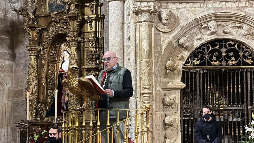 Pedro Canelo, único candidato a pregonar la Semana Santa de Cáceres