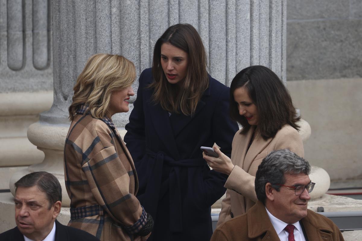 Igualtat assegura que no hi ha cap proposta a sobre de la taula per retocar la llei del ‘només sí és sí’ Igualtat assegura que no hi ha cap proposta a sobre de la taula per retocar la llei del ‘només sí és sí’